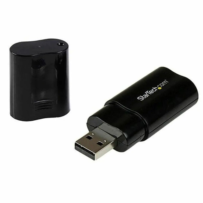 Външна звукова карта USB Startech ICUSBAUDIOB Черен