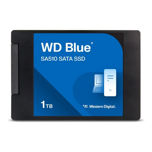 WD Blue SA510 SSD 1TB SATA III 6Gb/s в корпус 2,5 инча 7 мм