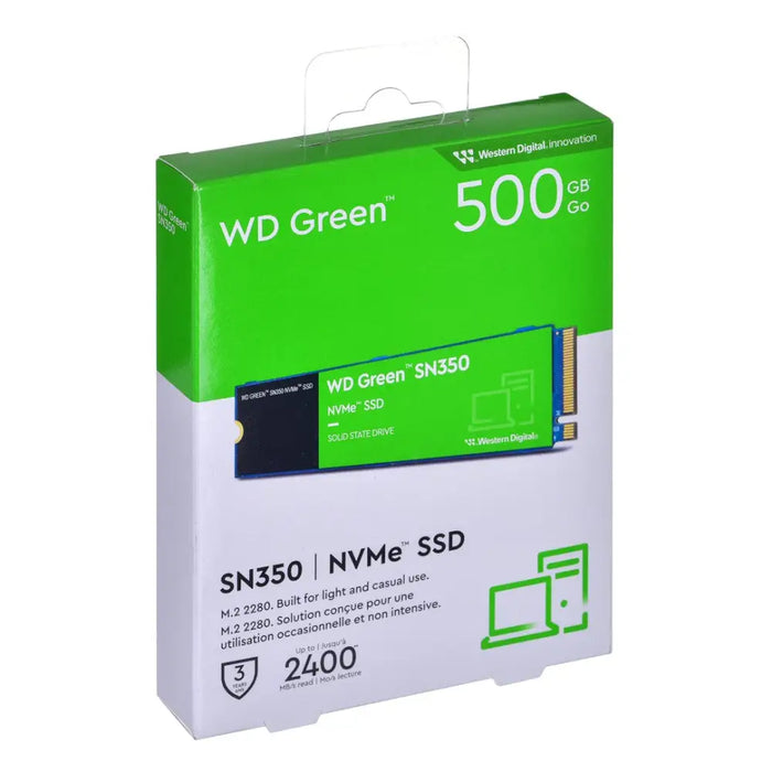 Western Digital Green SN350 500 GB M.2 PCI Express 3.0 NVMe