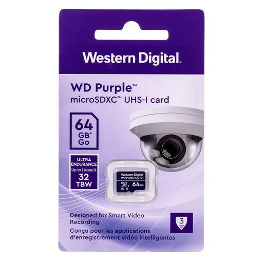 Western Digital WD Purple SC QD101 карта с памет 64 GB