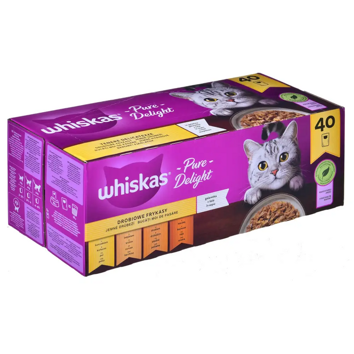 Whiskas Пилешка яхния Желе 40 х 85 гр