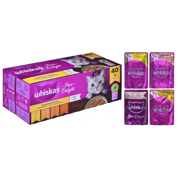 Whiskas Пилешка яхния Желе 40 х 85 гр