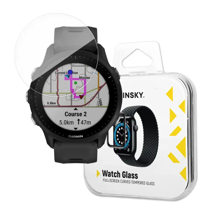 Wozinsky Full Glue Tempered Glass за Garmin Forerunner 965