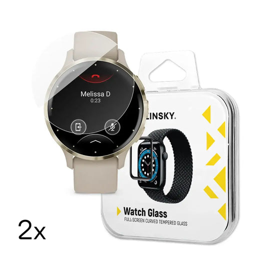 Wozinsky Full Glue Tempered Glass за Garmin Venu 3S 41 мм