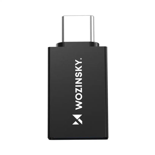 Wozinsky W10GY1S USB-C - USB-A 3.2 10Gb/s адаптер - черен