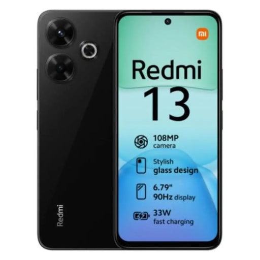 Xiaomi Redmi 13 4G Dual SIM 6GB RAM 128GB No Charger Black