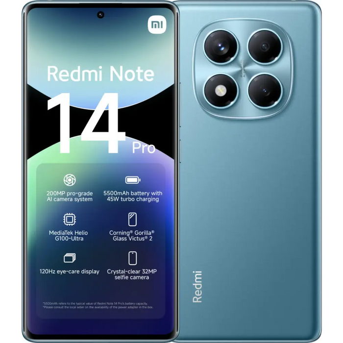 Xiaomi Redmi Note 14 Pro 4G Dual SIM 8GB RAM 256GB No