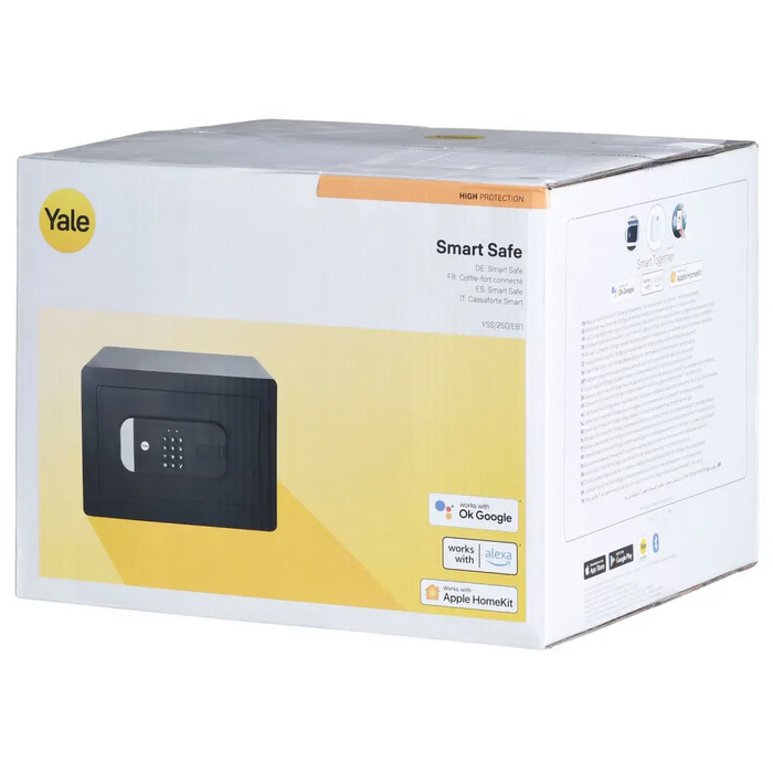 Yale Smart Safe Свободностоящ сейф YSS/250/EB1 черен