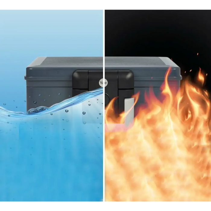 Yale YFWC/155/KB1 Охранителна кутия 6,9 л Пластмаса Сива