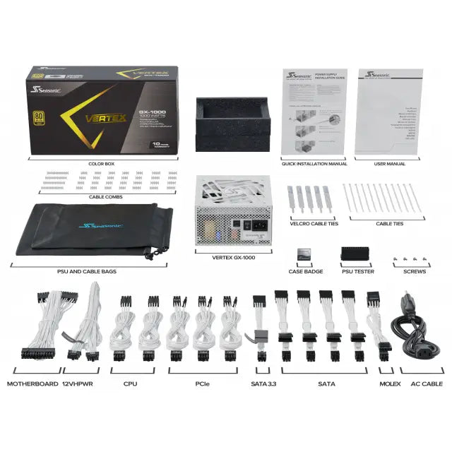 Захранващ блок SEASONIC VERTEX GX-1000 1000W