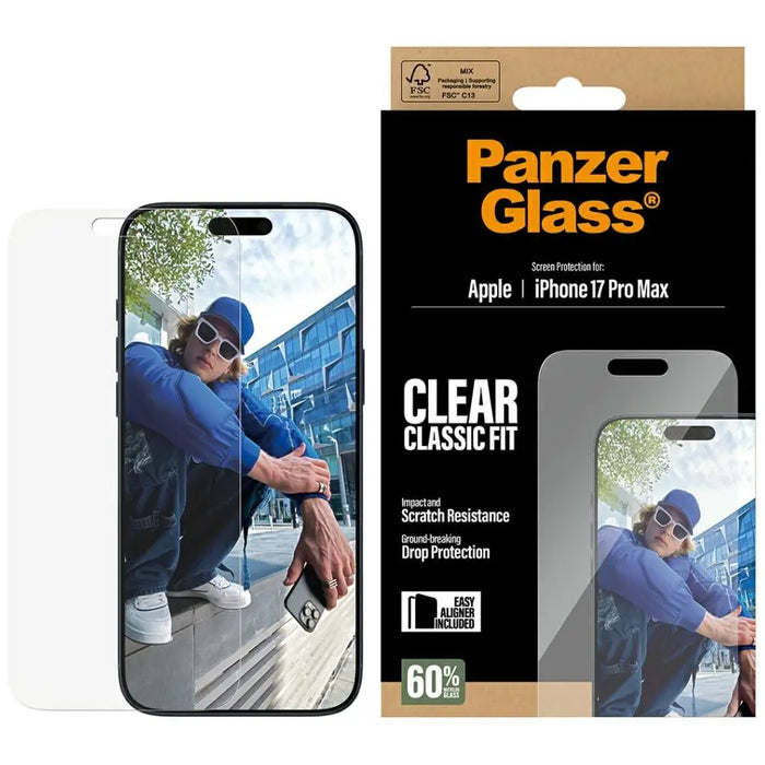 Закалено стъкло PanzerGlass Classic Fit EasyAligner