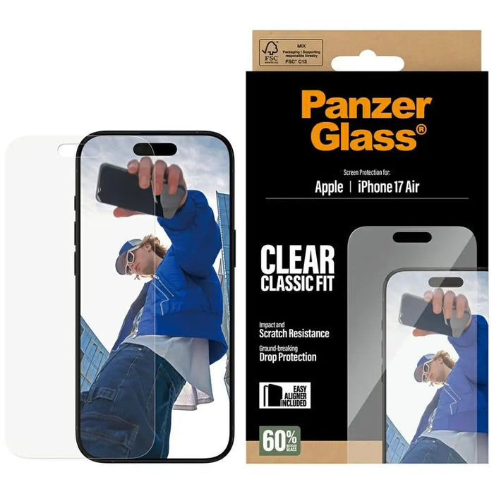 Закалено стъкло PanzerGlass Classic Fit EasyAligner