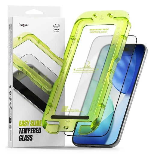 Закалено стъкло Ringke Easy Slide 2-pack за iPhone 17 Air
