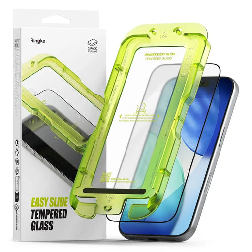Закалено стъкло Ringke Easy Slide 2-pack за iPhone 17 Pro
