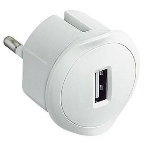 Зарядно устройство Legrand 50680 USB 1.5A 5V 230V бяло