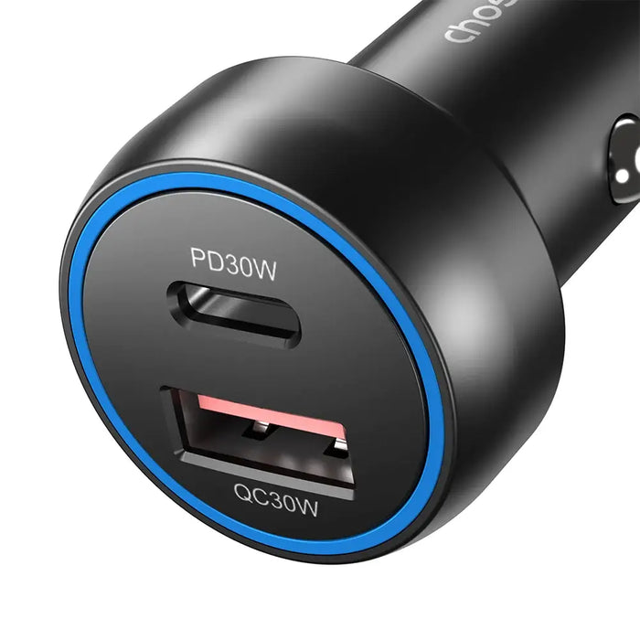Зарядно за кола Choetech TC0014 USB-C USB-A PD