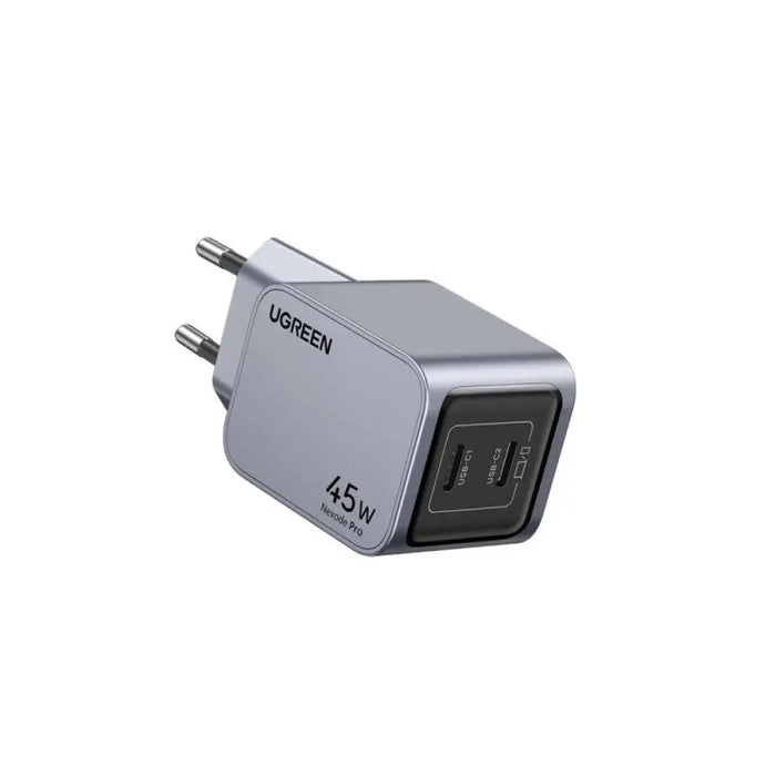 ЗАРЯДНО УСТРОЙСТВО 220V 2xUSB-C,GaN,45W X707 UGREEN