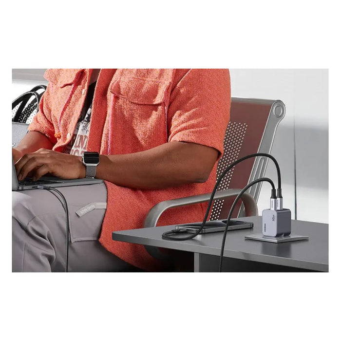 ЗАРЯДНО УСТРОЙСТВО 220V 2xUSB-C,GaN,45W X707 UGREEN