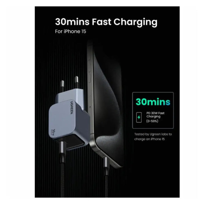 ЗАРЯДНО УСТРОЙСТВО X703 220V 1xUSB-C GaN 30W Nexode Pro