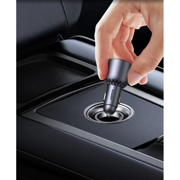 ЗАРЯДНО ЗА КОЛА 1xUSB-C + 1xUSB A,63W EC701 UGREEN