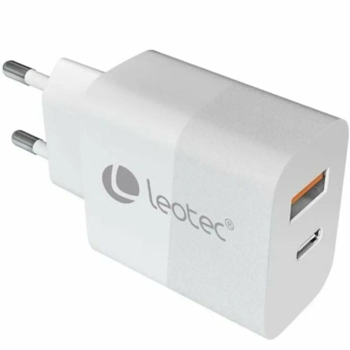 Зарядно за стена LEOTEC LECSPH30W2W 30 W Бял