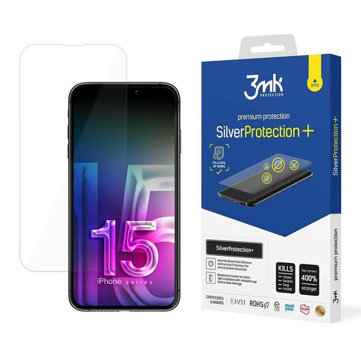 Защитно фолио 3mk SilverProtection+ за Apple iPhone 15
