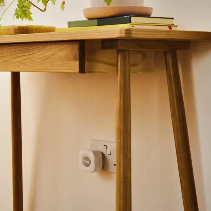 Звънец Yale Сиво Бяло