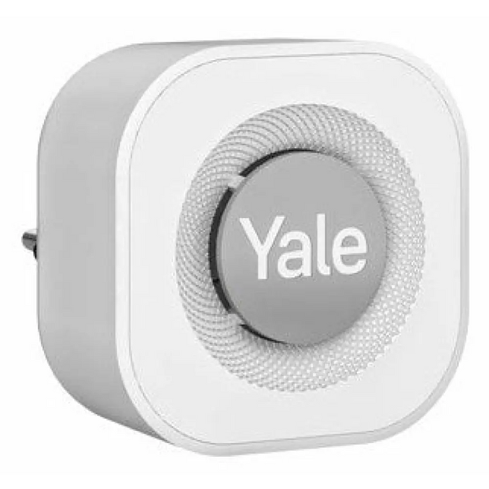 Звънец Yale Сиво Бяло