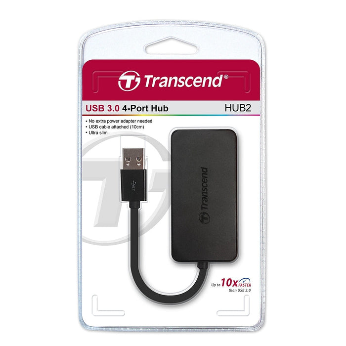 USB хъб Transcend 4 - Port HUB 3.0