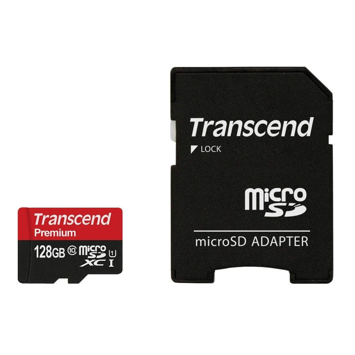 Памет Transcend 128GB micro SDXC UHS - I Premium (with