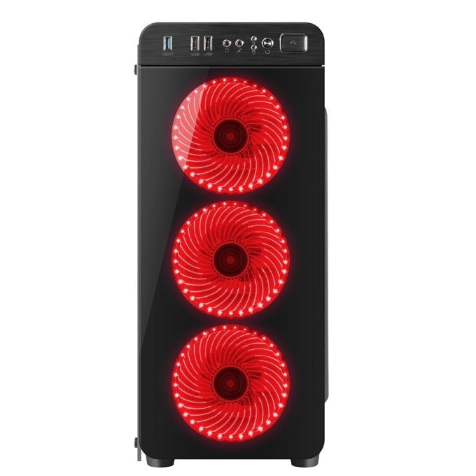 Кутия за компютър Genesis Case Irid 300 Red