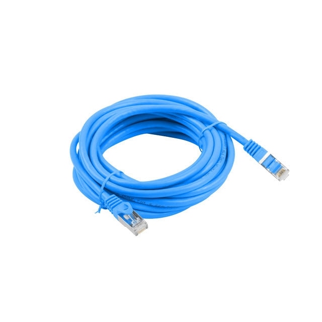 Кабел Lanberg patch cord CAT.6 FTP 10m blue