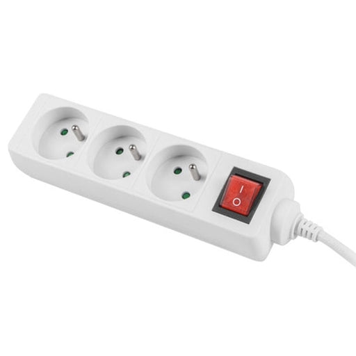 Разклонител Lanberg power strip 1.5m 3 sockets