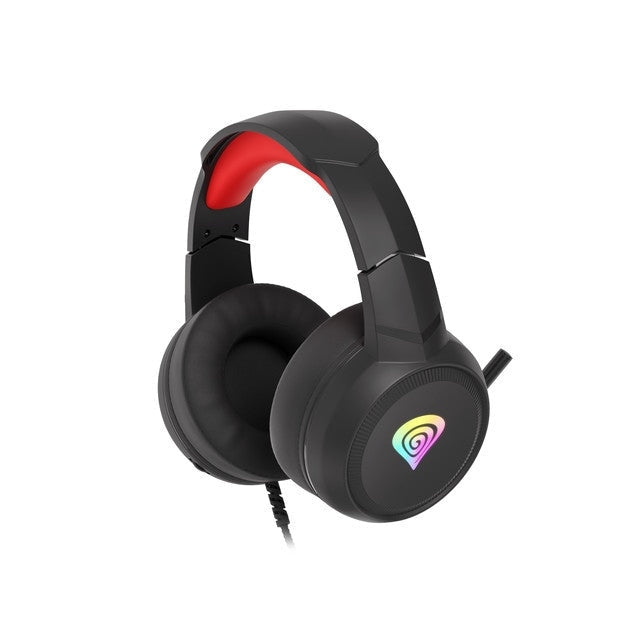 Слушалки Genesis Gaming Headset Neon 200 RGB Black - Red