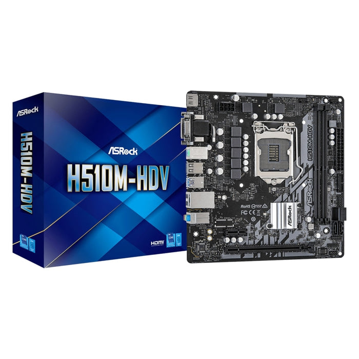 Дънна платка Asrock H510M - HDV