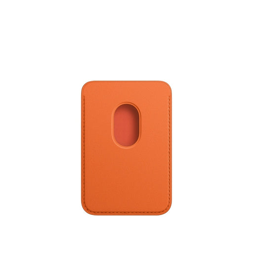 Калъф Apple iPhone Leather Wallet with MagSafe - Orange