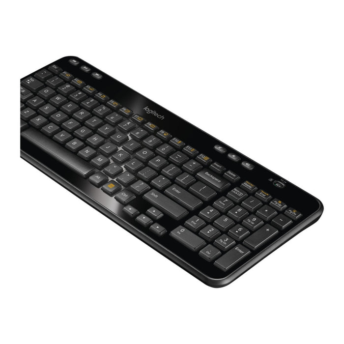 LOGI K360 безжична клавиатура USB черна - NSEA (US)