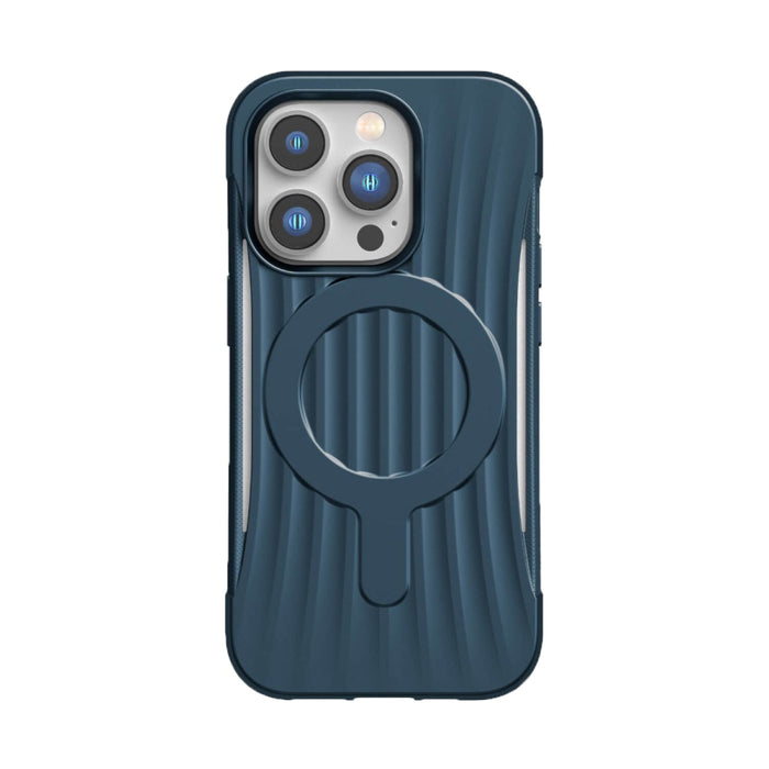 Кейс Raptic X-Doria Clutch Case за iPhone 14 Pro Max with MagSafe, син гръб
