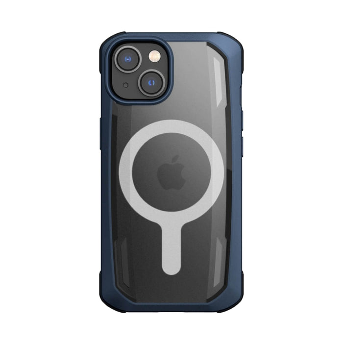 Кейс Raptic X-Doria Secure Case за iPhone 14 with MagSafe, брониран гръб, син