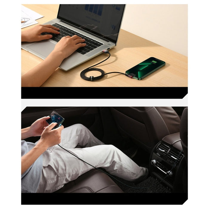 Ъглов кабел Baseus MVP 2 за Apple бързо