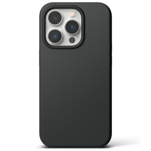 Силиконов кейс RIngke за iPhone 14 Pro Max черен (SI004E55)