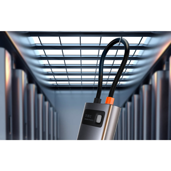 Хъб адаптер 11в1 Baseus Metal Gleam Series USB