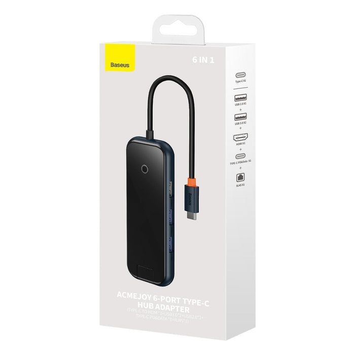 Хъб Baseus AcmeJoy USB - C към PD & Data / 2xUSB3.0