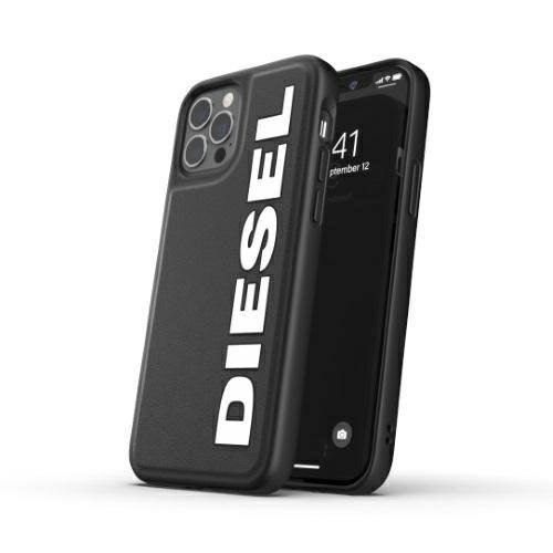 Кейс Diesel Molded за iPhone 12/12 Pro черно - бял 42492