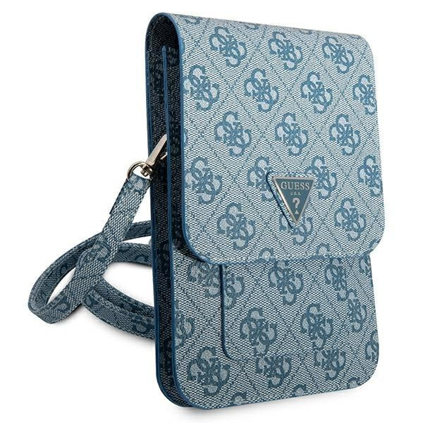 Чанта Guess GUWBP4TMBL синя 4G Triangle