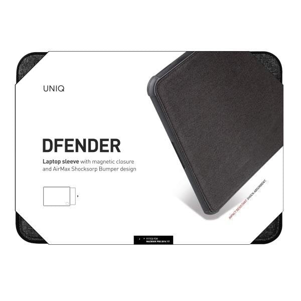Чанта за лаптоп UNIQ etui Dfender 16’ черна
