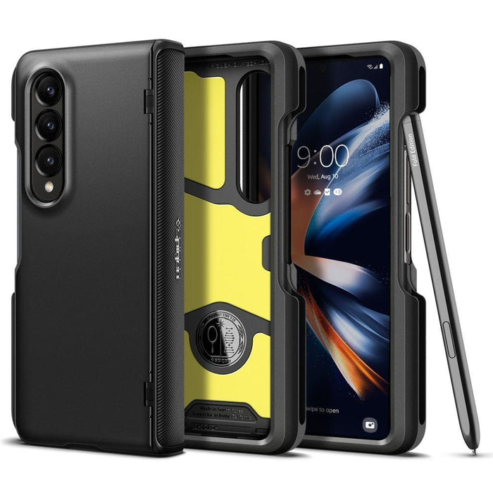 Кейс Spigen Slim Armor Pro за Samsung Galaxy Z Fold 4, с отделение за стилус, черен