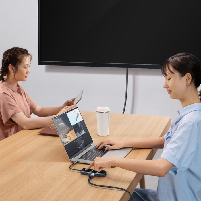 Хъб Baseus AcmeJoy USB - C към 1xHDMI / 2xUSB - A 3.0