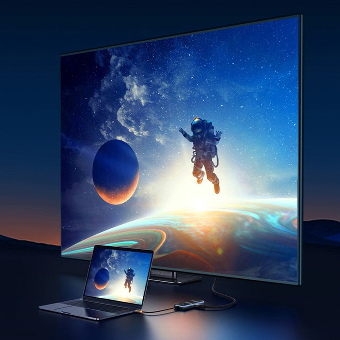 Хъб Baseus AcmeJoy USB - C към 1xHDMI / 2xUSB - A 3.0