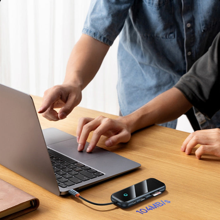 Хъб Baseus AcmeJoy USB - C към 1xHDMI / 2xUSB - A 3.0